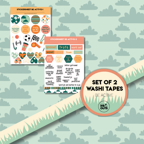 Washi tape | Be Active 2025
