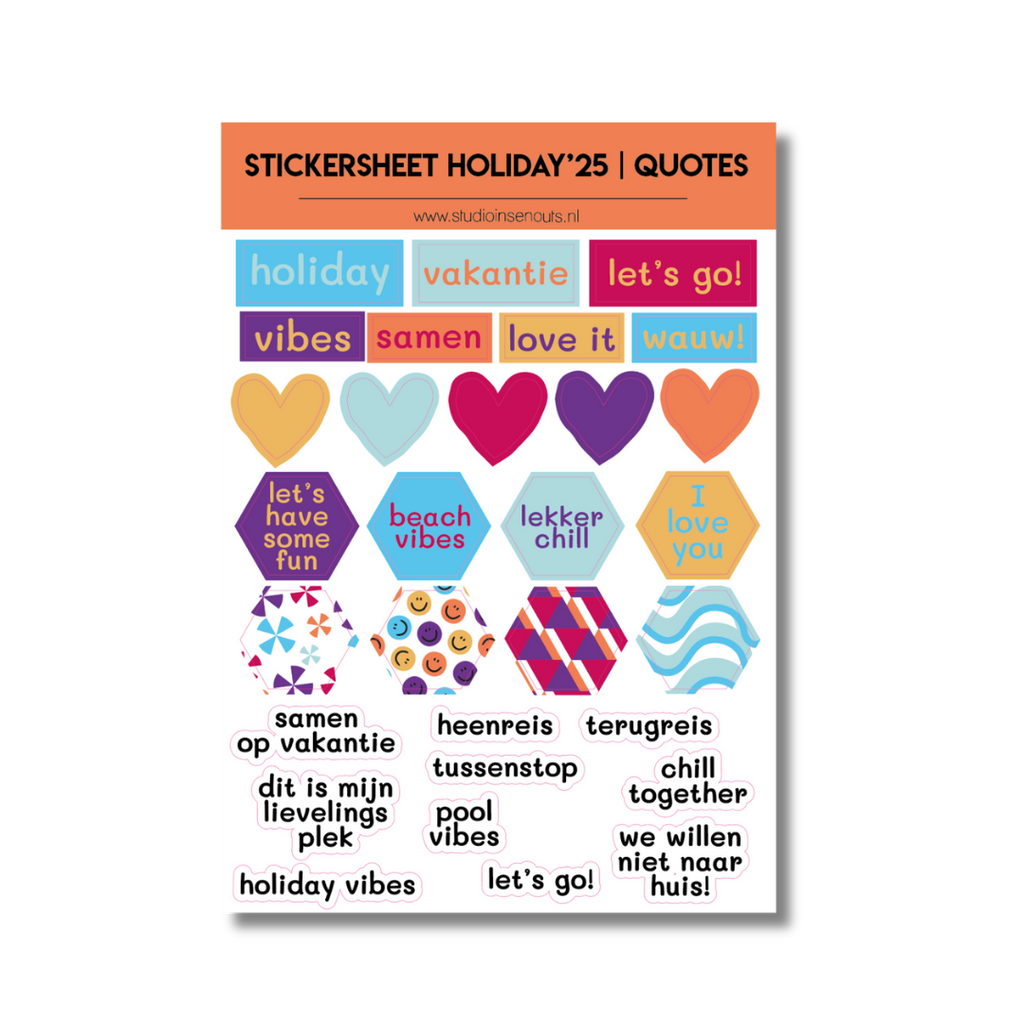 Stickervel quotes | Holiday'25