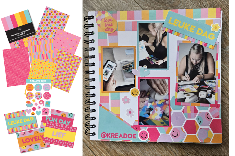 Workshop Scrapbook Foto Pagina Maken - KreaDoe Herfst 2025