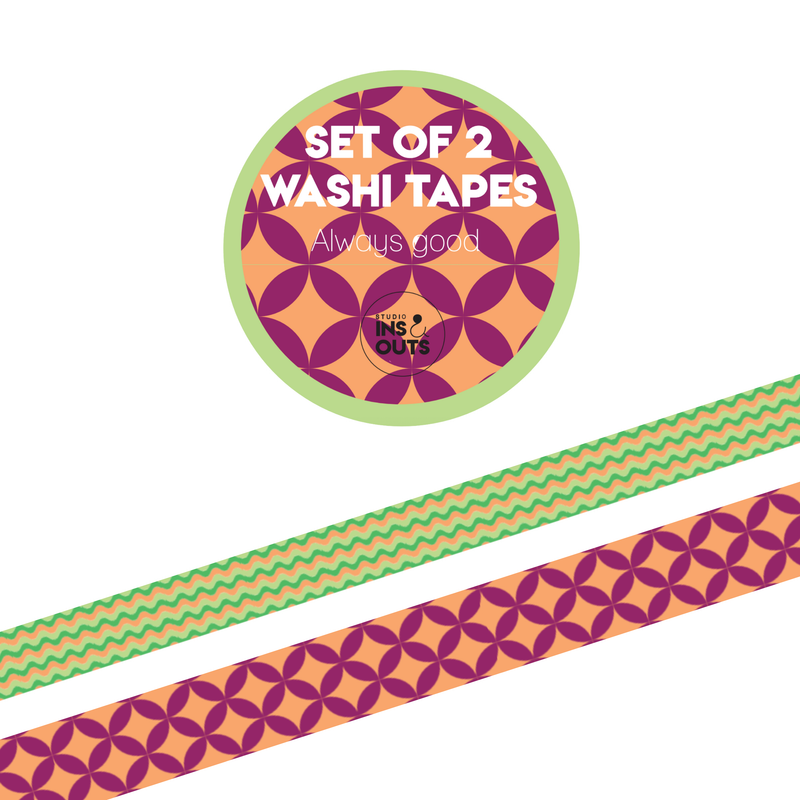 Set van 2 washi tapes | Always Good'25