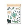 Stickervel Contour Animals | Boho Jungle 2023