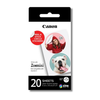Canon Zoemini 2 | Printerpapier | Zelfklevend ZINK™ Fotopapier | Cirkels 33mm | 20 Ronde Foto Stickervellen