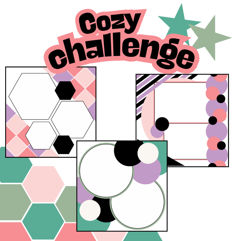 Cozy Challenge 2025 | 30 Leuke Foto Scrapbook Lay-outs