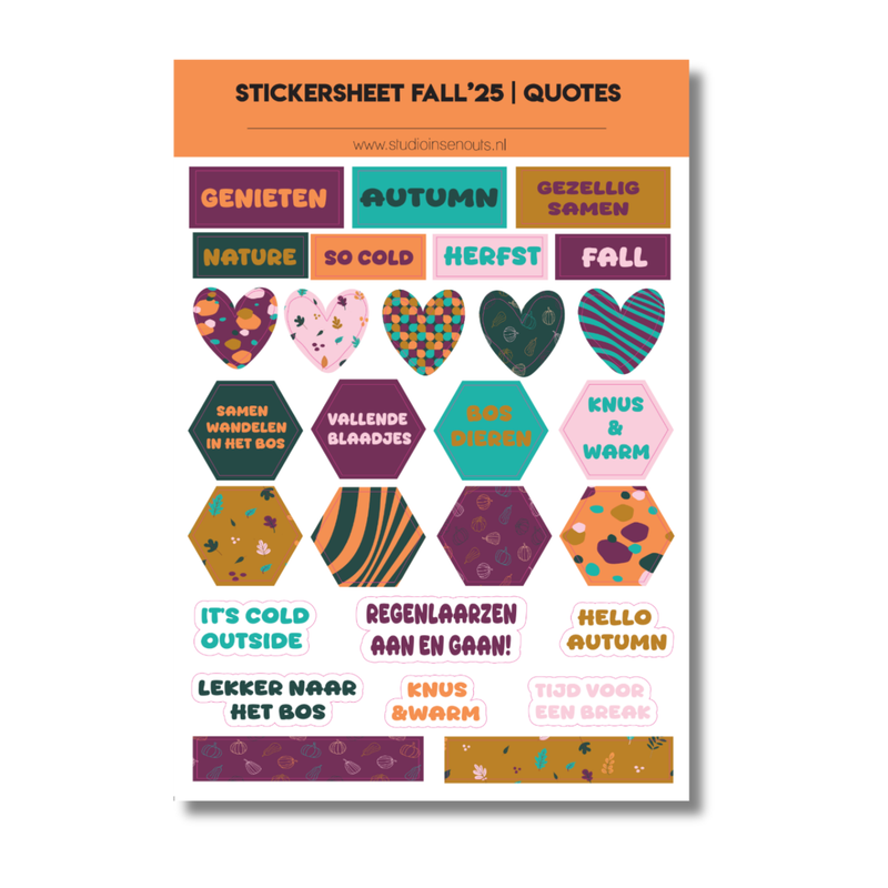 Stickervel Quotes | Fall'25
