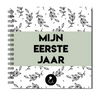 Foto plakboek baby's eerste jaar | Mijn eerste jaar | Botanical Groen