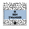 Foto plakboek zwangerschap | Ik ben zwanger | Dots Blauw
