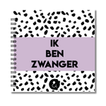 Foto plakboek zwangerschap | Ik ben zwanger | Dots Lila