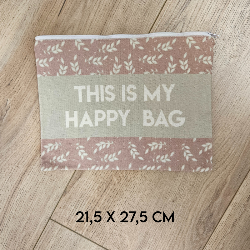 Etui | This Is My Happy Bag | 21,5 x 27,5 cm