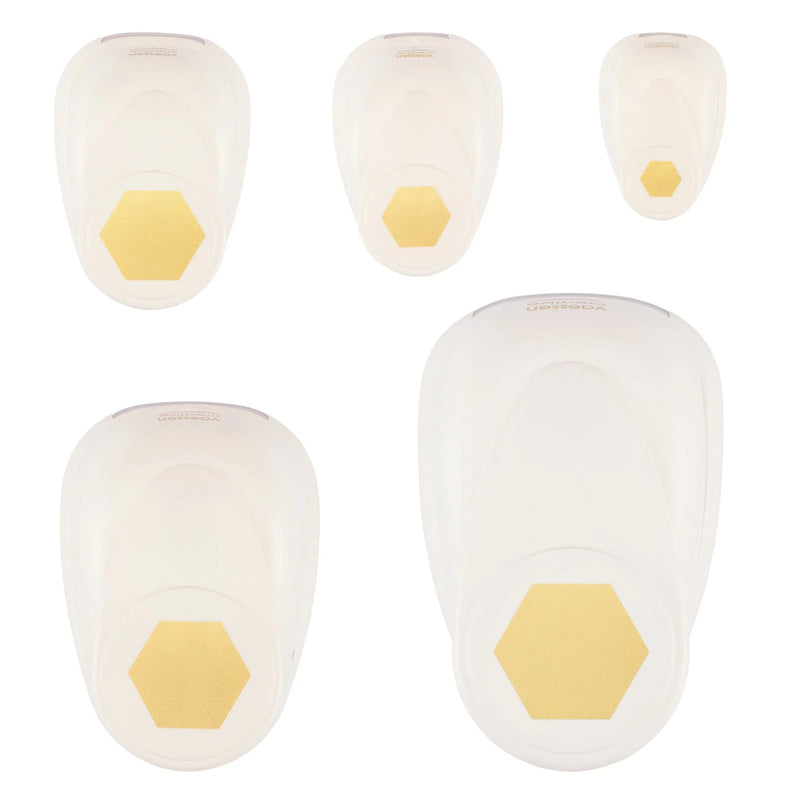Hexagon Pons - Papierpons Zeshoek - Figuurpons - Scrapbook Pons