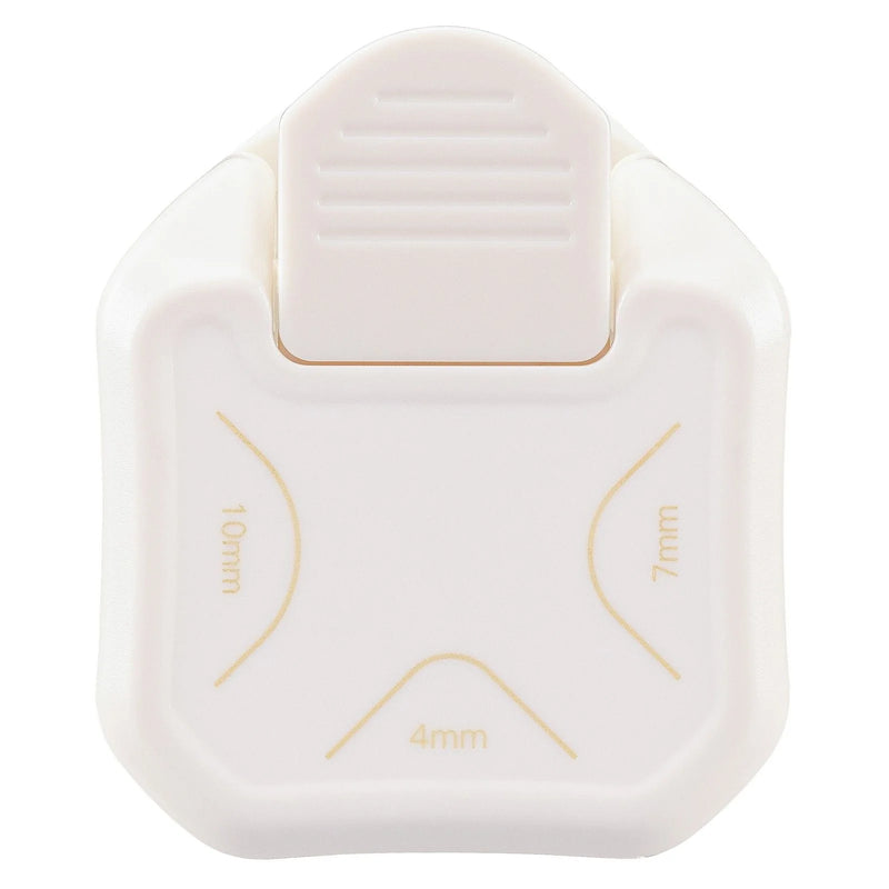 3-in-1 Hoekpons - Hoekjes Pons - Ronde Hoekpons - Hoekjes Afronden Pons - Corner Punch - 4mm, 7mm, 10mm