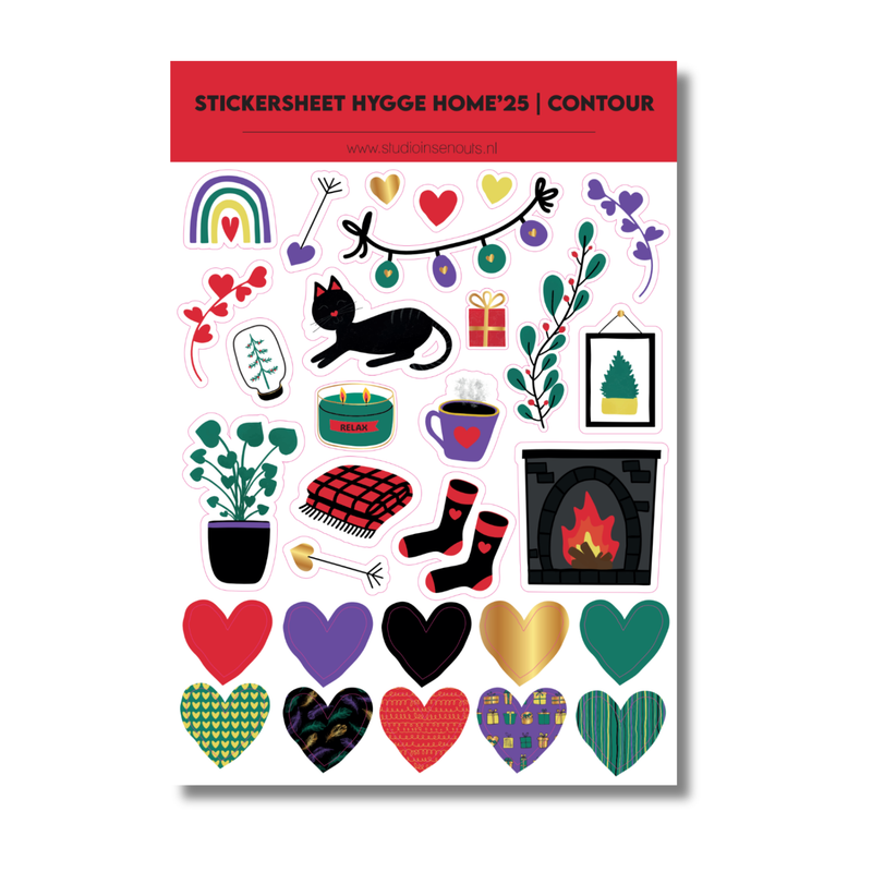 Stickervel Contour | Hygge Home'25