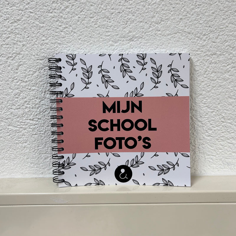 Schoolfotoboek (NL) | Invulboek PEACH (beursaanbieding)