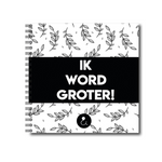 Invulboek 4-12 jaar | Ik Word Groter | Zwart