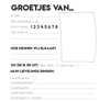 Vriendenboekje | Invulboekje Vrienden | Zwart