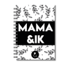 Invulboek Mama & Ik | Herinneringenboek Moeder & Kind | Botanical Zwart