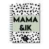 Invulboek Mama & Ik | Herinneringenboek Moeder & Kind | Dots Groen