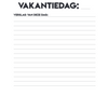 Foto Vakantieboek | Invulboek Vakantie | Dots Sand