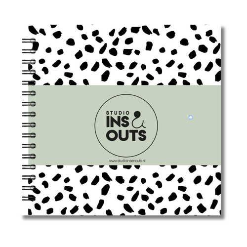 Invulboek Voor Tweeling Baby's | Ons Eerste Jaar | Dots Groen
