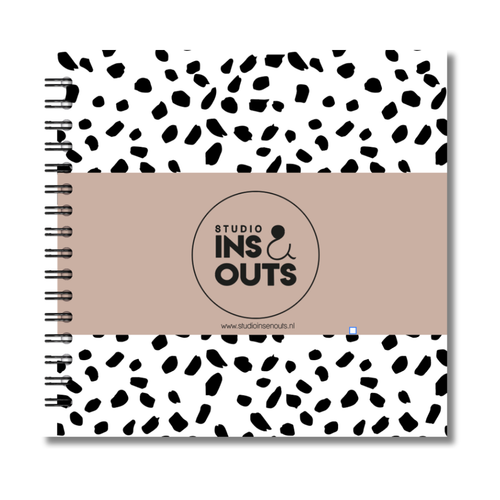 Invulboek Voor Tweeling Baby's | Ons Eerste Jaar | Dots Sand