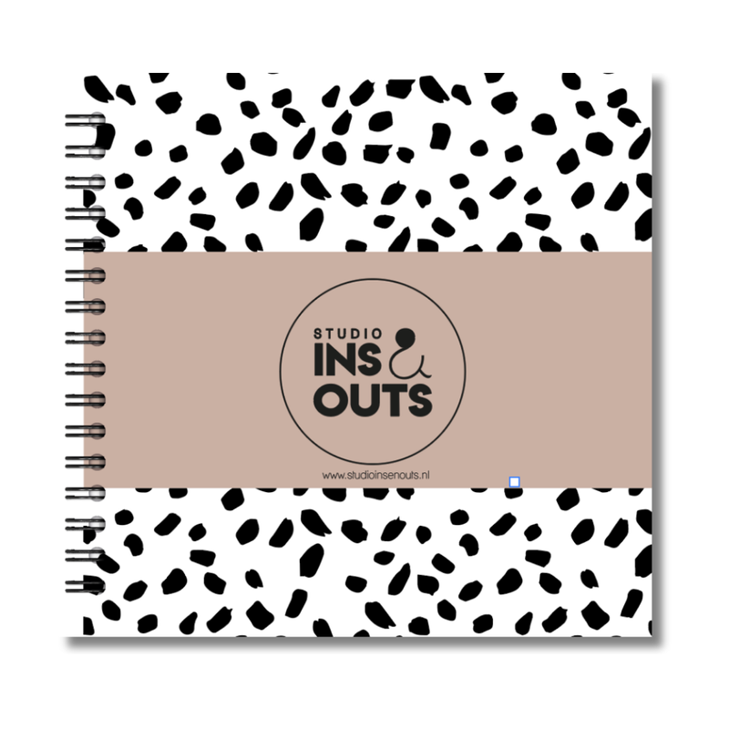 Invulboek Voor Tweeling Baby's | Ons Eerste Jaar | Dots Sand