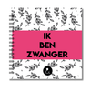 Invulboek Tweeling Zwangerschap | Ik ben zwanger | Botanical Roze
