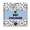 Invulboek Tweeling Zwangerschap | Ik ben zwanger | Dots Blauw