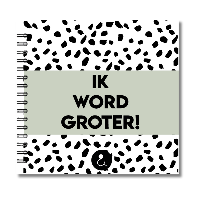 Invulboek 4-12 jaar | Ik Word Groter! | Dots Groen