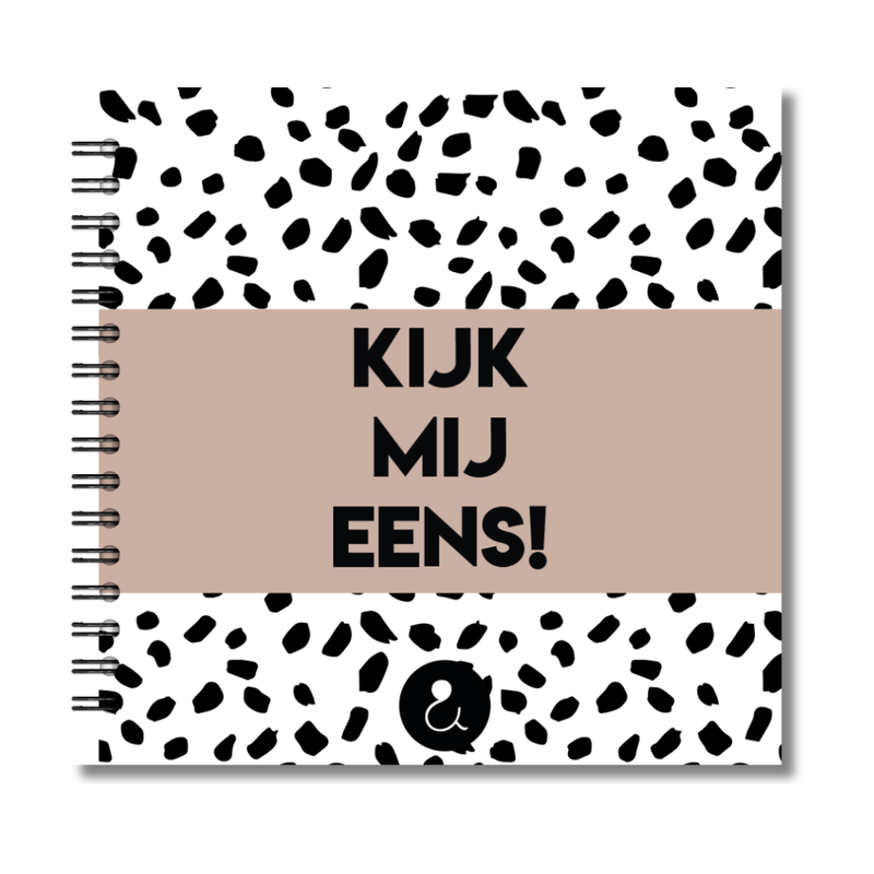 Invulboek Dreumes & Peuter | 1 tot 4 Jaar | Kijk Mij Eens! | Dots Sand