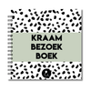 Kraambezoek Boek | Invulboek Kraamvisite | Dots Groen