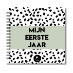 Invulboek Baby's Eerste Jaar | Mijn Eerste Jaar | Dots Groen