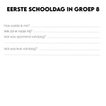 Groep 8 Invulboek - Dots Zwart