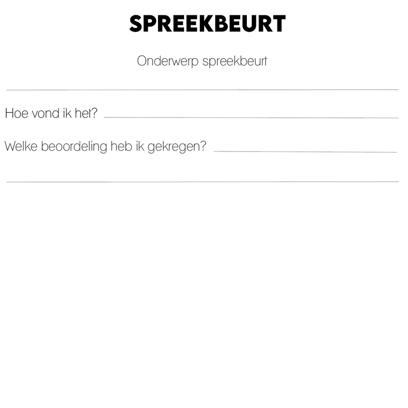 Groep 8 Invulboek - Dots Zwart