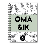 Oma & ik | Invulboek Met Oma | Groen