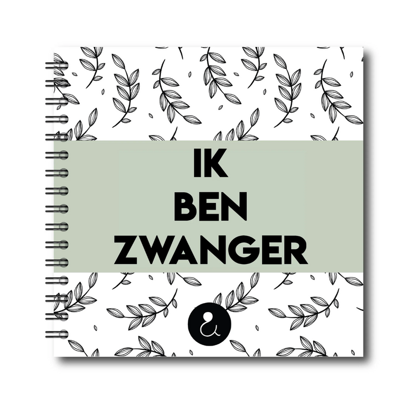Invulboek zwangerschap | Ik ben zwanger | Groen