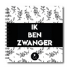 Invulboek zwangerschap | Ik ben zwanger | Zwart