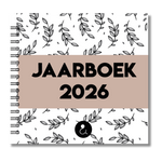Jaarboek 2026 | Invulboek 2026 | Fotoboek Jaarboek | Botanical Sand