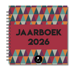 Jaarboek 2026 | Invulboek 2026 | Fotoboek Jaarboek | Driehoek Rood Groen