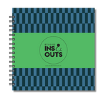 Jaarboek 2026 | Invulboek 2026 | Fotoboek Jaarboek | Hokjes Blauw Groen