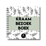 Kraambezoek Boek | Invulboek Kraamvisite | Groen
