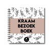 Kraambezoek Boek | Invulboek Kraamvisite | Sand