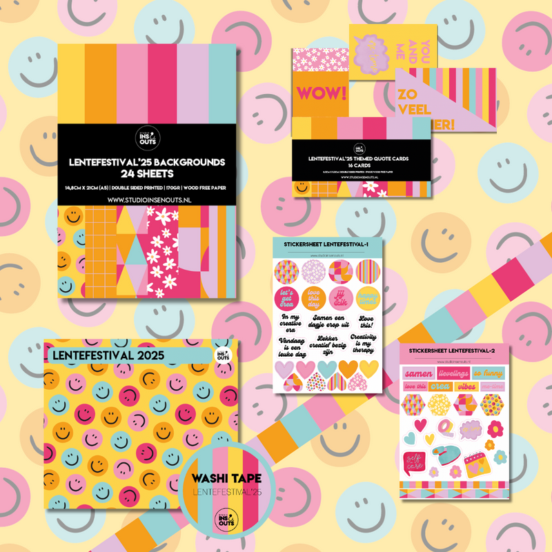 Brede Washi tape | Lentefestival'25