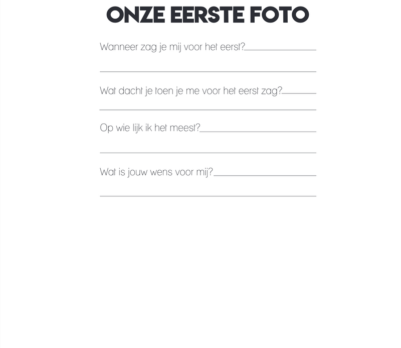 Oma & ik | Invulboek Met Oma | Groen