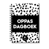 Oppasdagboek | Invulboek Voor Oppas | Dots Zwart