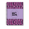 Plakboek A5 Op Maat | Fotoboek Eigen Tekst | Gepersonaliseerd Scrapbook | A5 - 14,9x21cm | Paarse Hokjes