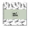 Plakboek Op Maat | Fotoboek Eigen Tekst | Gepersonaliseerd Scrapbook | Vierkant 21x21cm | Botanical Groen
