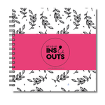Plakboek Op Maat | Fotoboek Eigen Tekst | Gepersonaliseerd Scrapbook | Vierkant 21x21cm | Botanical Roze