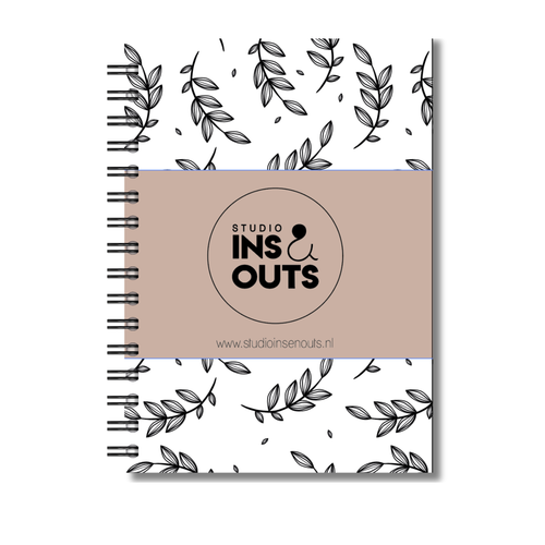 Invulboek Papa, Mama & Ik | Herinneringenboek Vader, Moeder & Kind | Botanical Sand