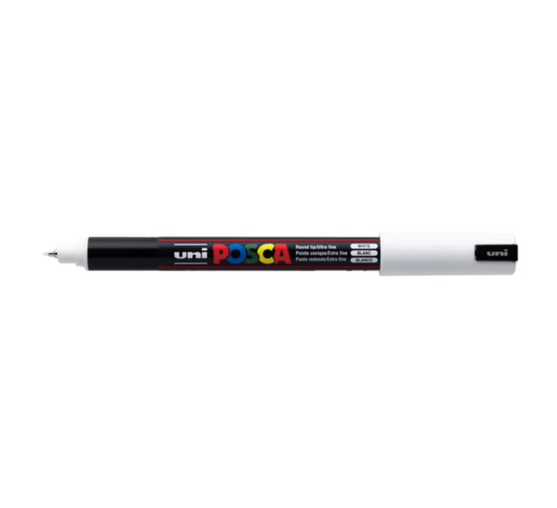 Posca PC-1MR - #1 - Wit - Universele Marker