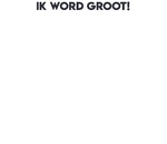 Invulboek 4-12 jaar | Ik Word Groter | Sand