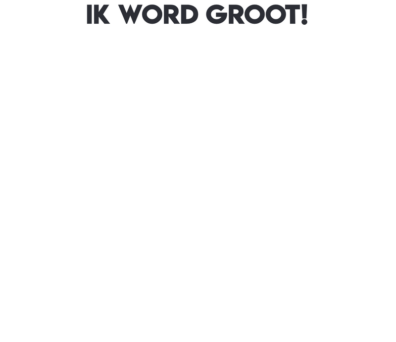 Invulboek 4-12 jaar | Ik Word Groter | Sand